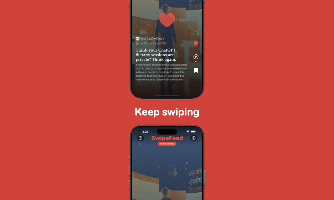 وسائط Swipefeed - Tiktok للأخبار 5
