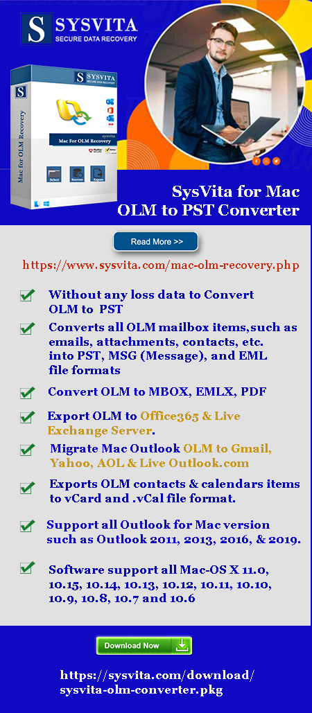 Média Logiciel OLM à convertisseur PST pour macOS - Mac-olmtopst, olm à pst, olmtopstConverter, 2