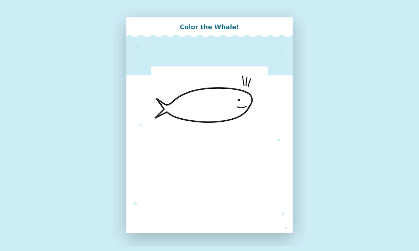 Ocean Animals Coloring Activity Book screenshot 3