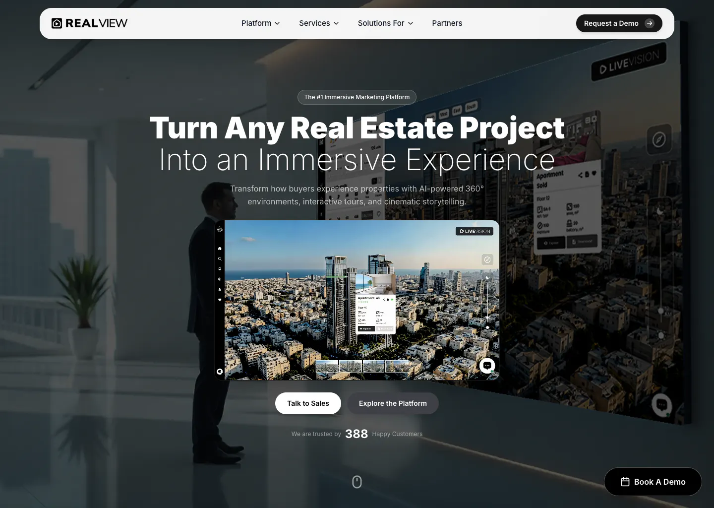 RealView inc: Immersive 3D tours for real estate projects | Product Hunt