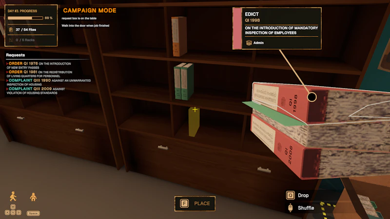 Cozy Archivist Simulator | PC Steam Game screenshot 5