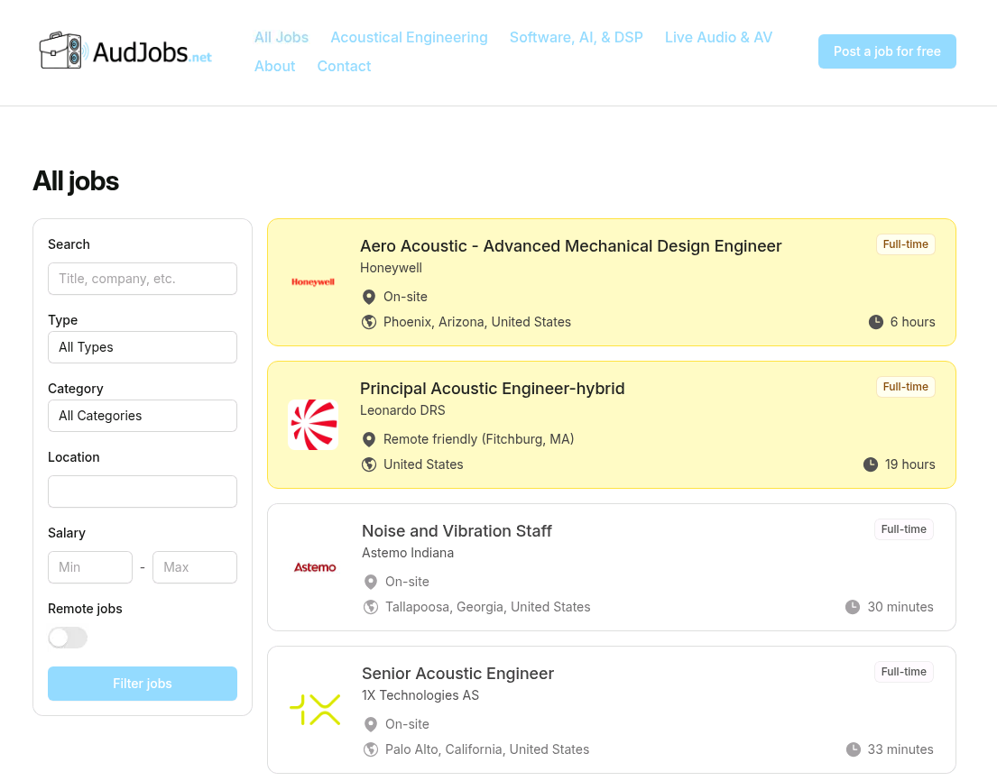 AudJobs gallery image