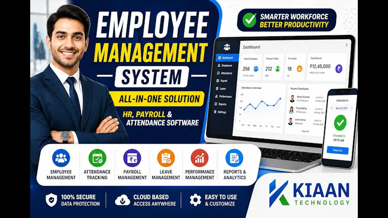 Employee Management System screenshot 1 (video preview)