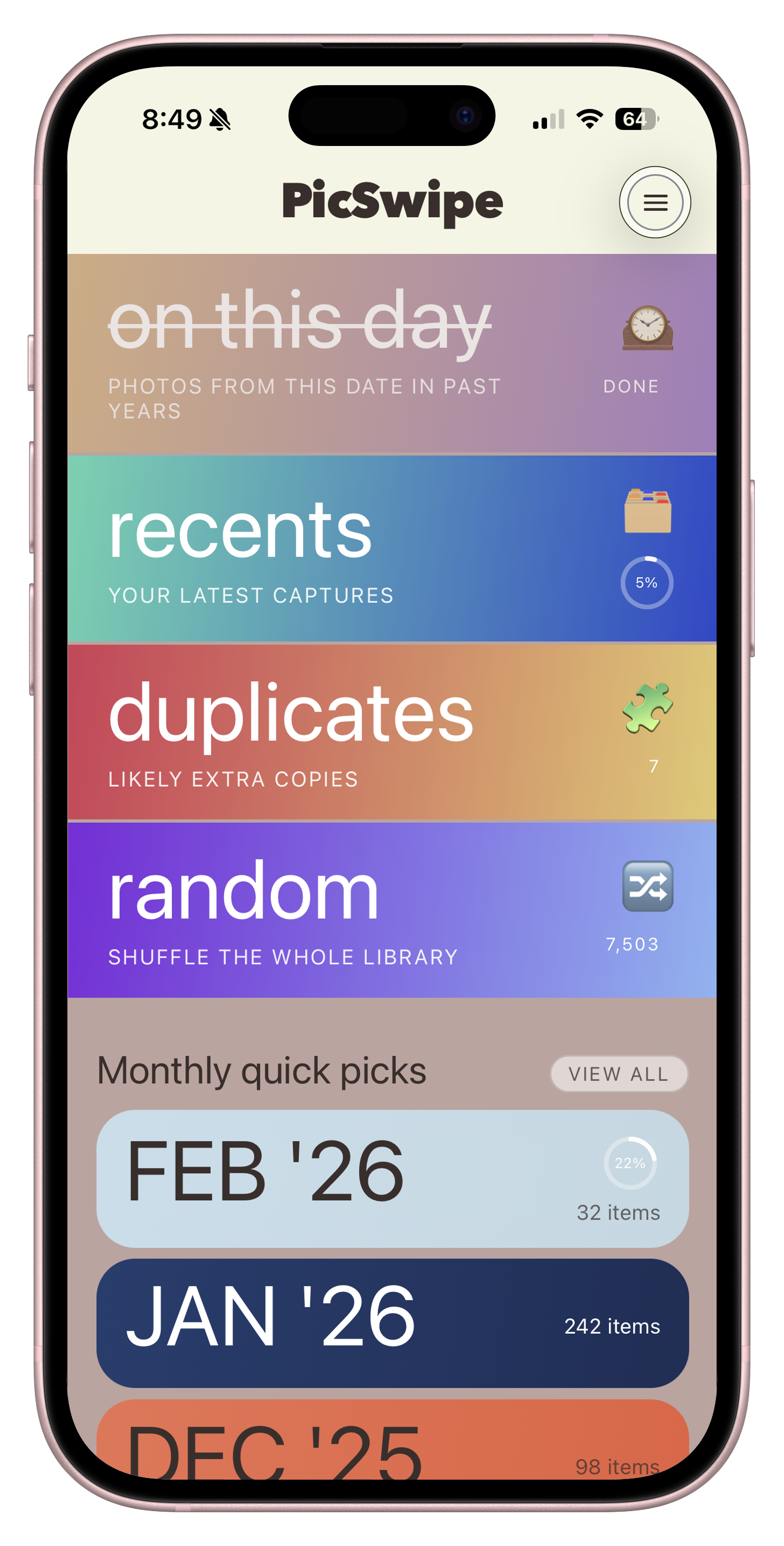 PicSwipe gallery image