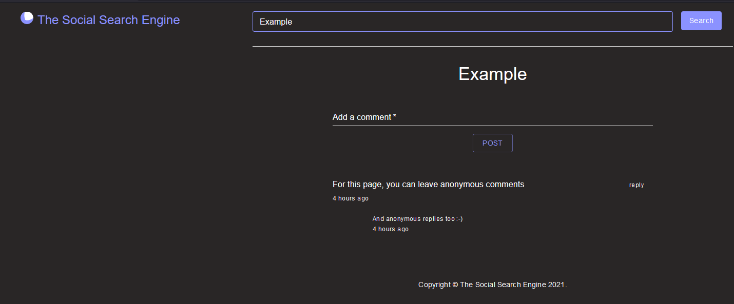 The Social Search Engine gallery image