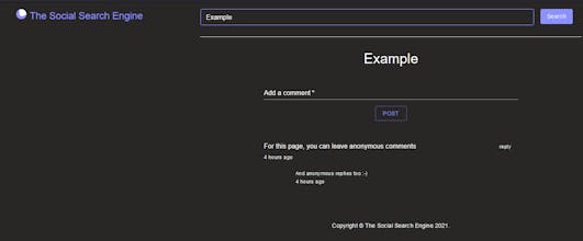 The Social Search Engine gallery image