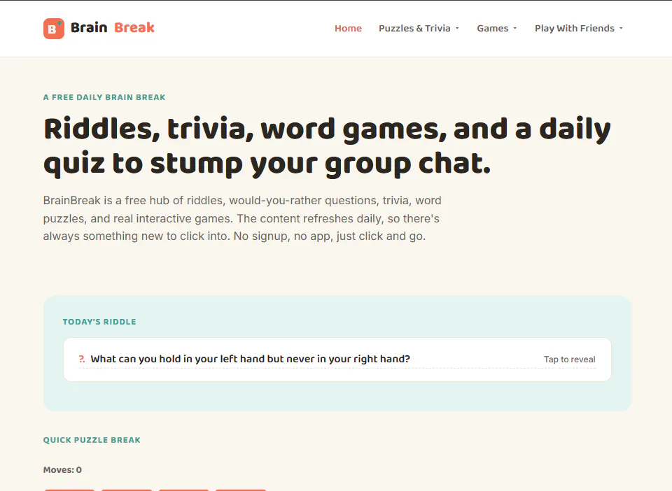 BrainBreak gallery image