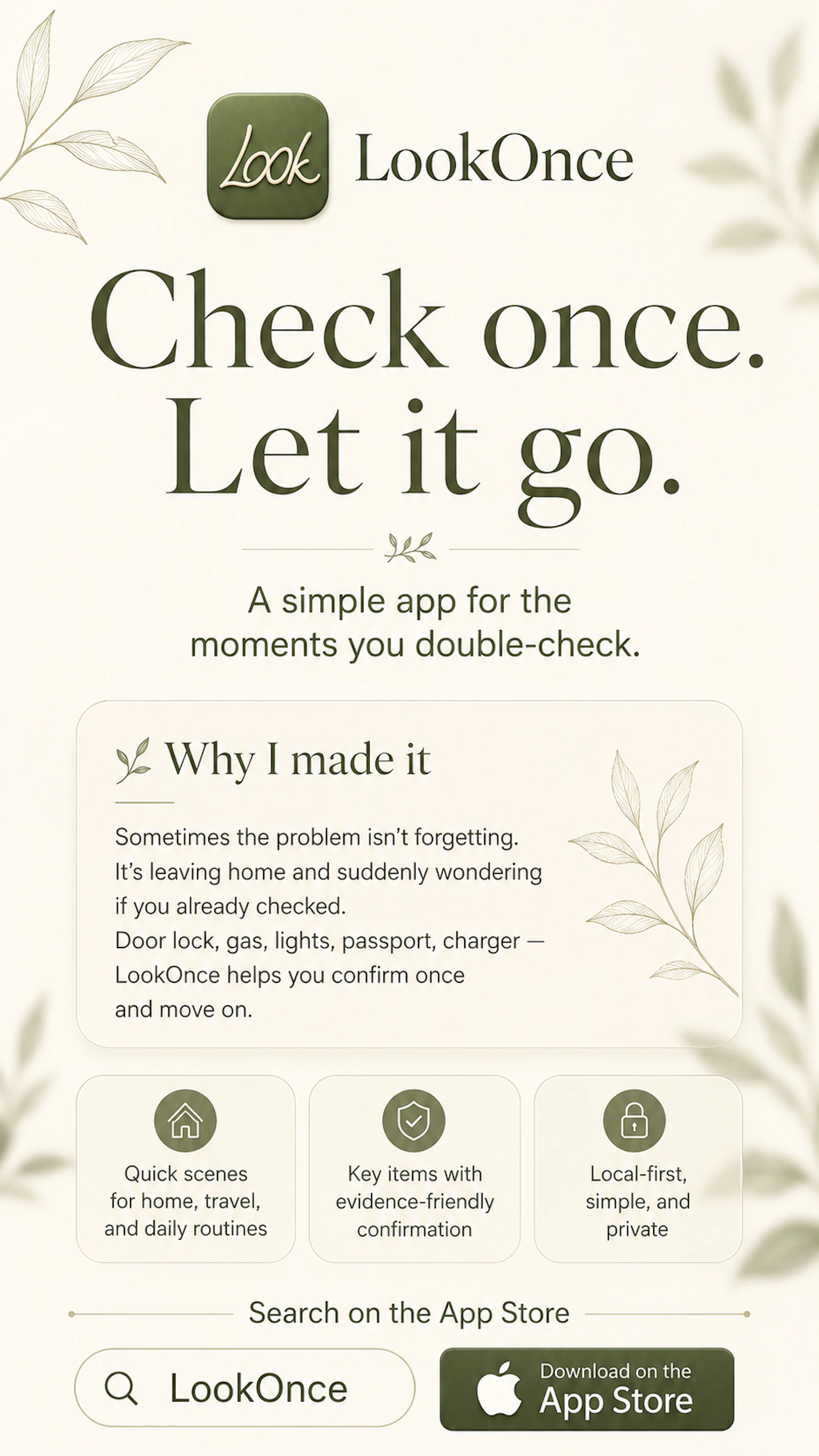LookOnce screenshot 2