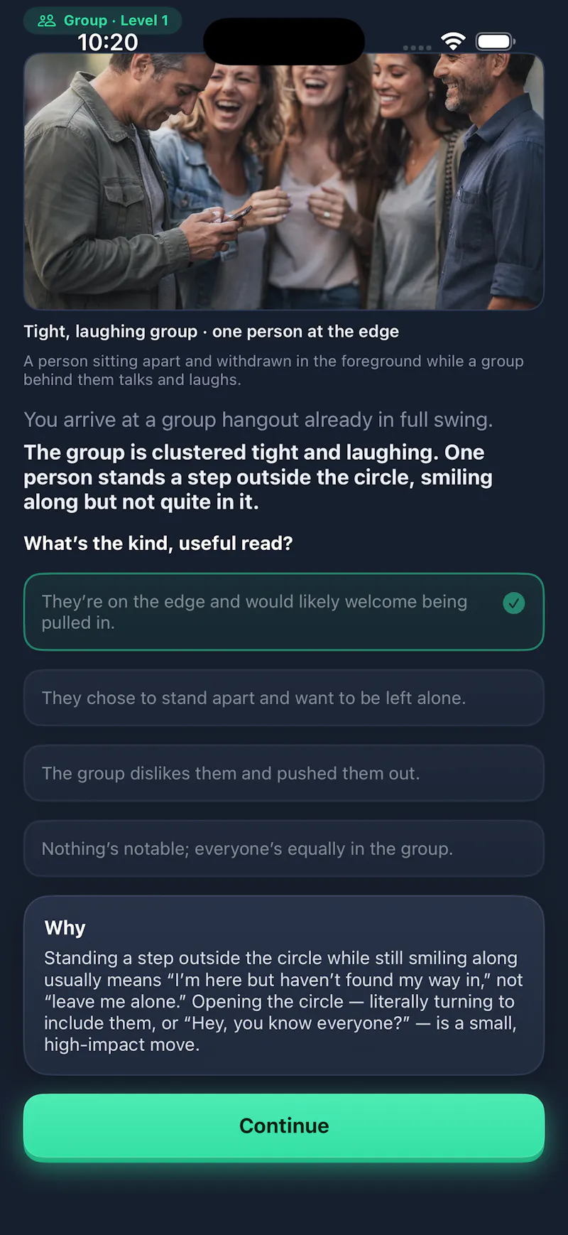 Spot the Cue screenshot 2