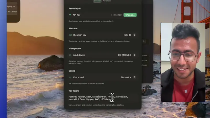 Dictation API by AssemblyAI screenshot 1 (video preview)