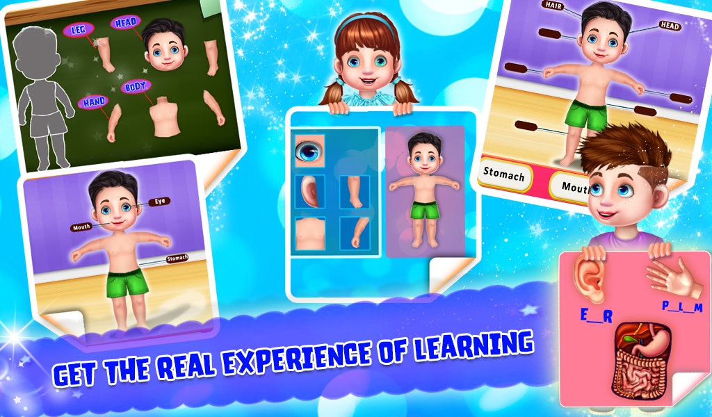 Kids Learning Human Bodyparts gallery image