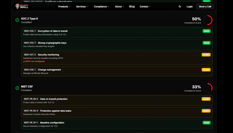 SSL Scanner & SSL Vulnerability Scanner screenshot 4