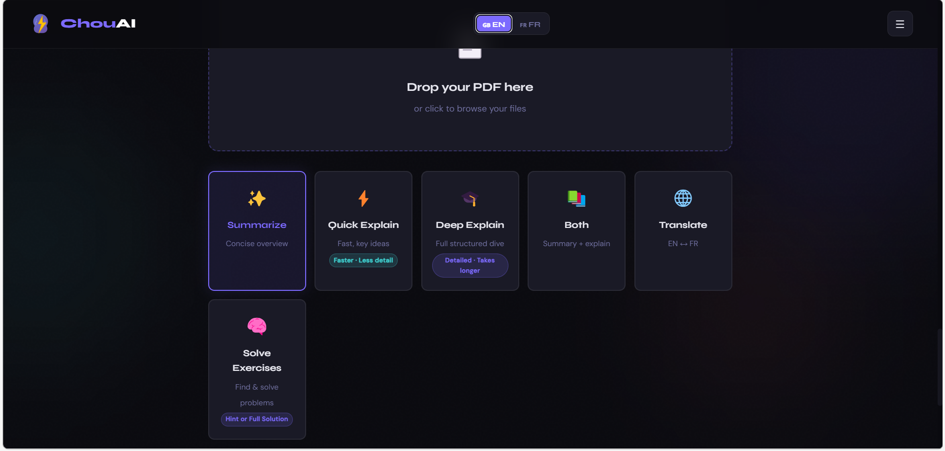 chouAI-free AI PDF  gallery image