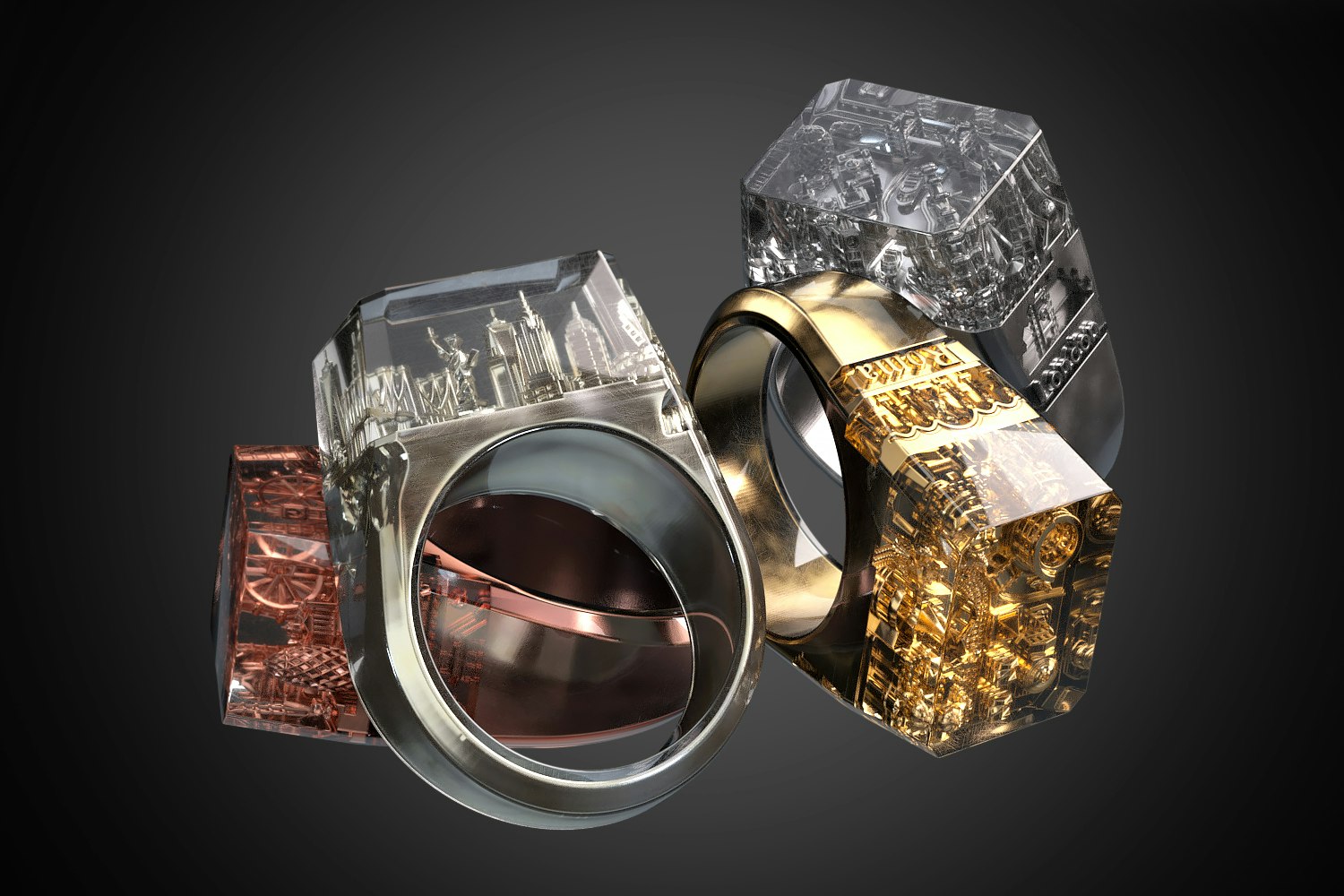 Teti - Architecture Inspired Jewelry gallery image