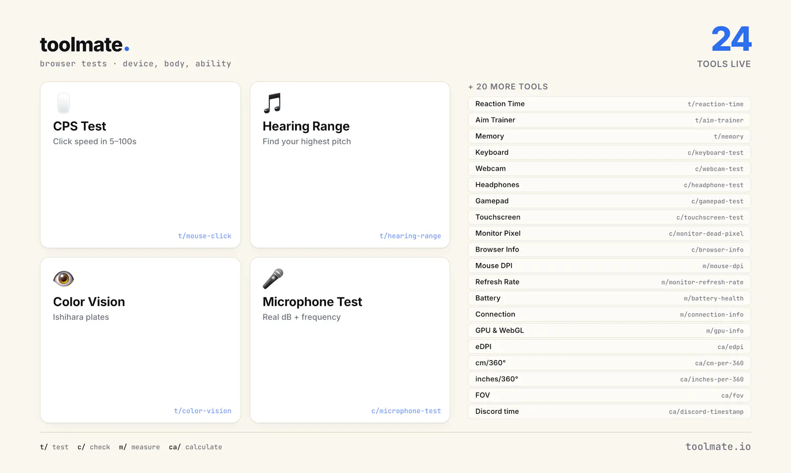 toolmate — test anything in your browser screenshot 5