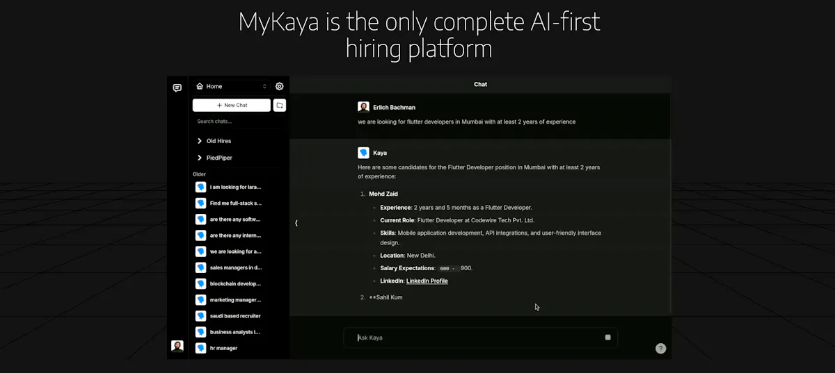 MyKaya (buildspace S5)
