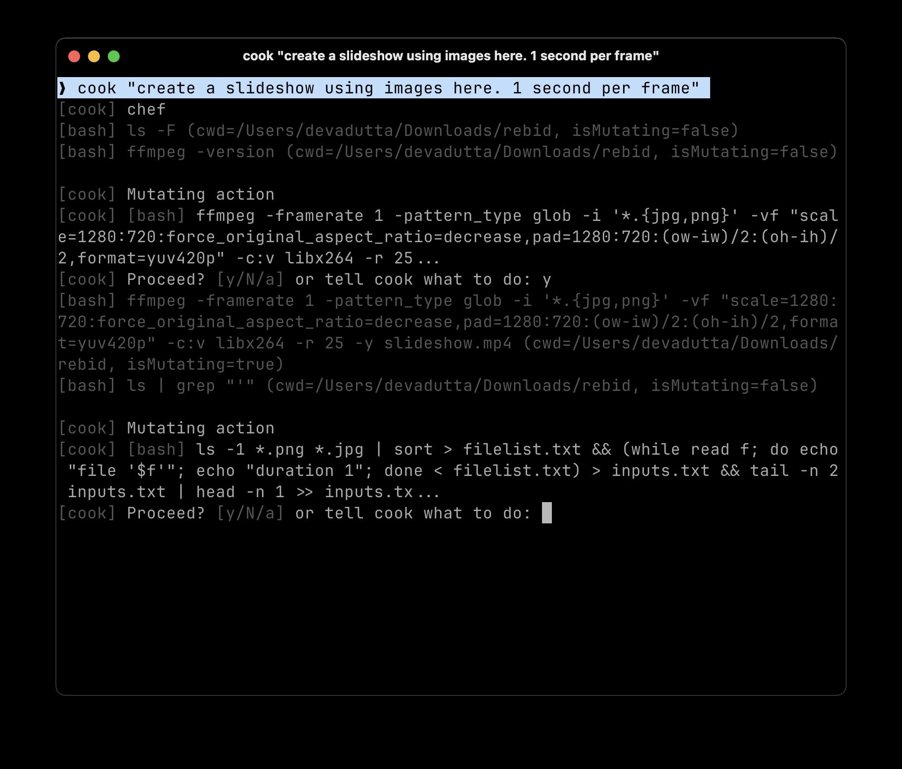 cook - Screenshot 2 showing product features and functionality