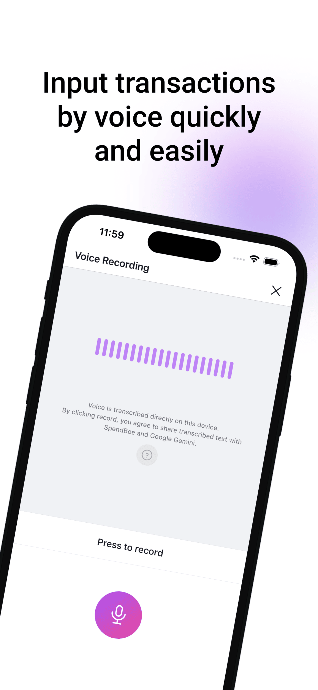 SpendBee  - Screenshot 3 showing product features and functionality