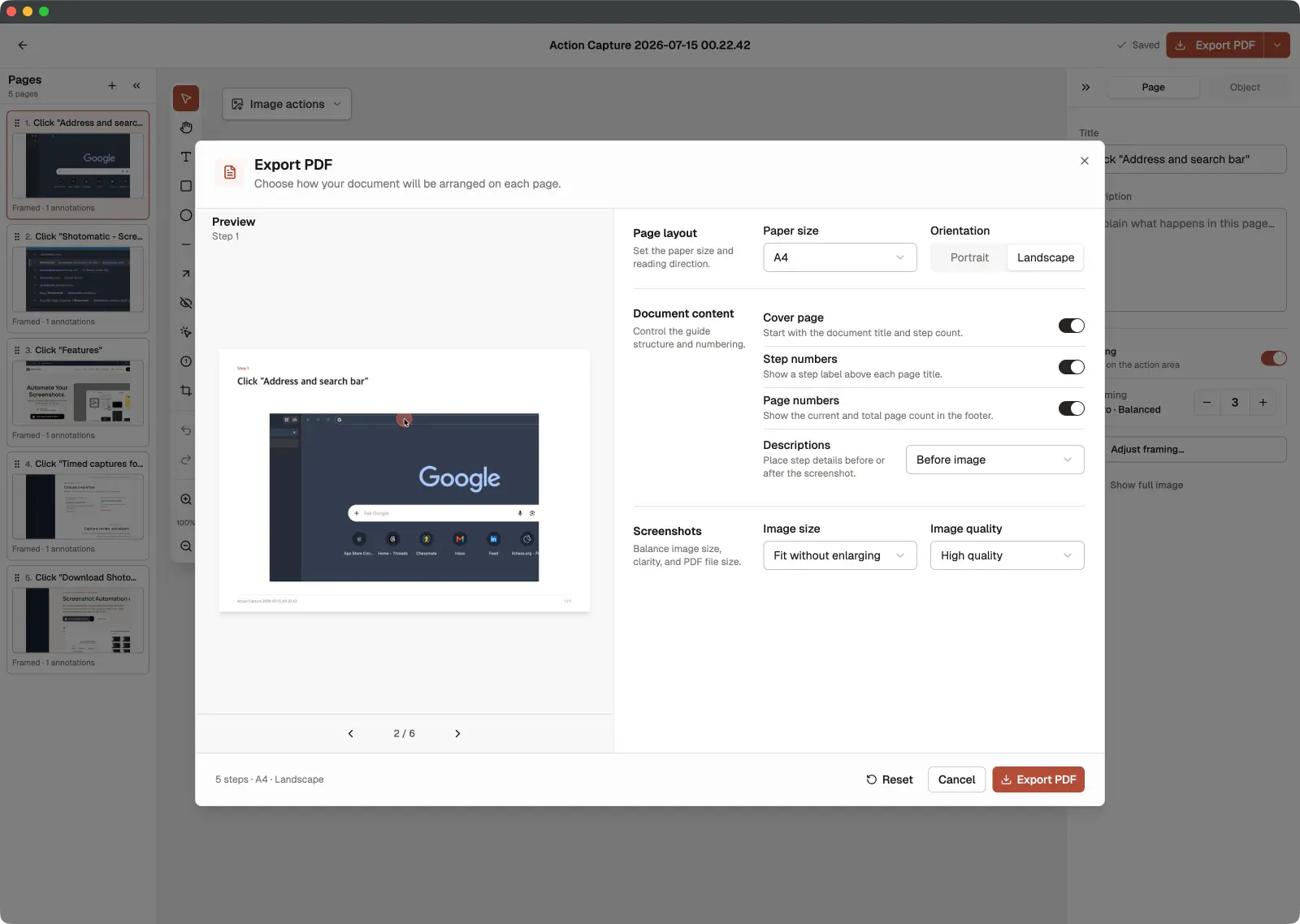 Shotomatic Action Capture screenshot 4