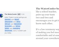 The WaterCooler media 1