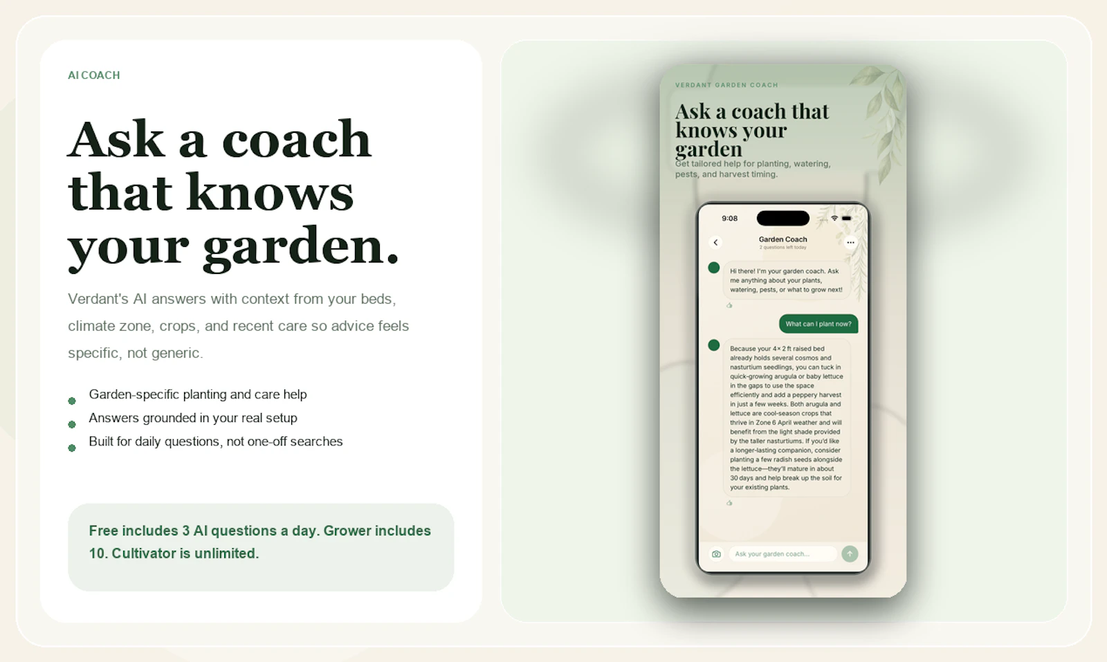 Verdant Garden Coach screenshot 7