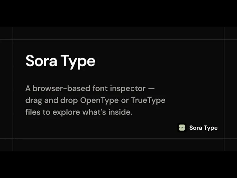 Sora Type screenshot 1 (video preview)
