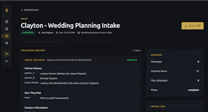 Intake gallery image