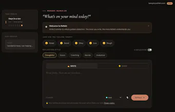 Reflekt — The journal that writes back gallery image