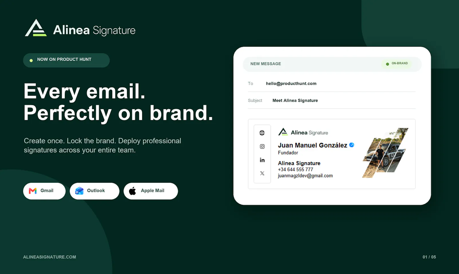 Alinea Signature screenshot 2