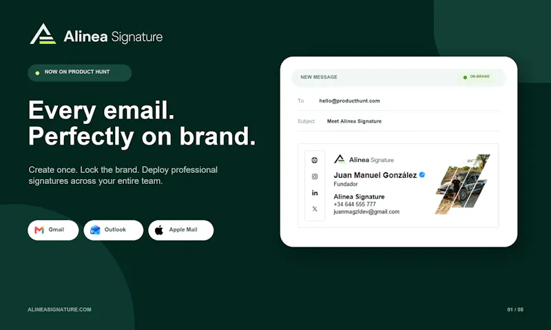 Alinea Signature screenshot 2