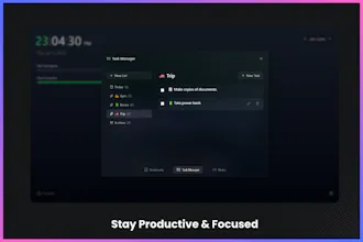 TabQuest: Open Source Productivity Hub gallery image
