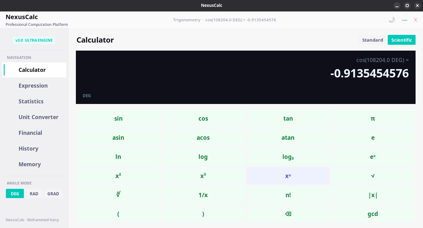 Nexus Calculator gallery image