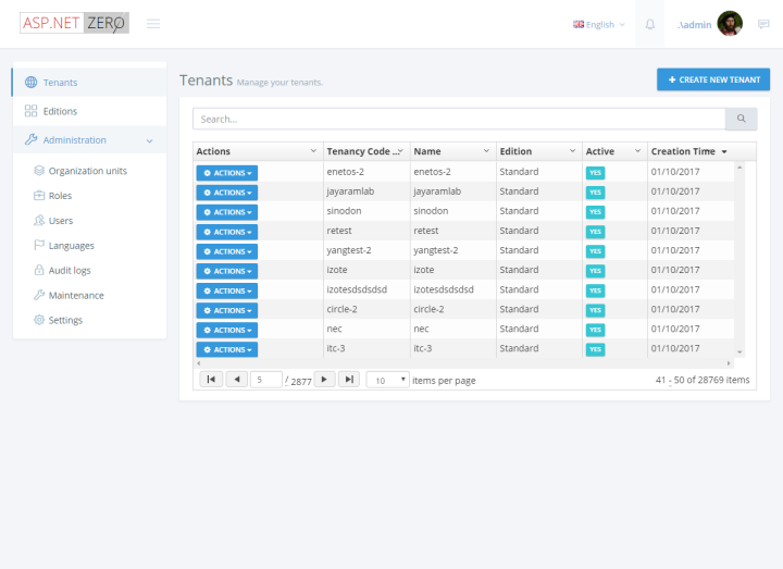 ASPNET ZERO gallery image