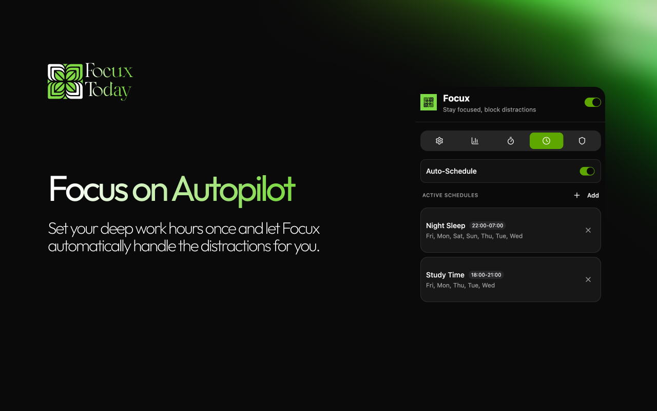 Focux - Screenshot 4 showing product features and functionality
