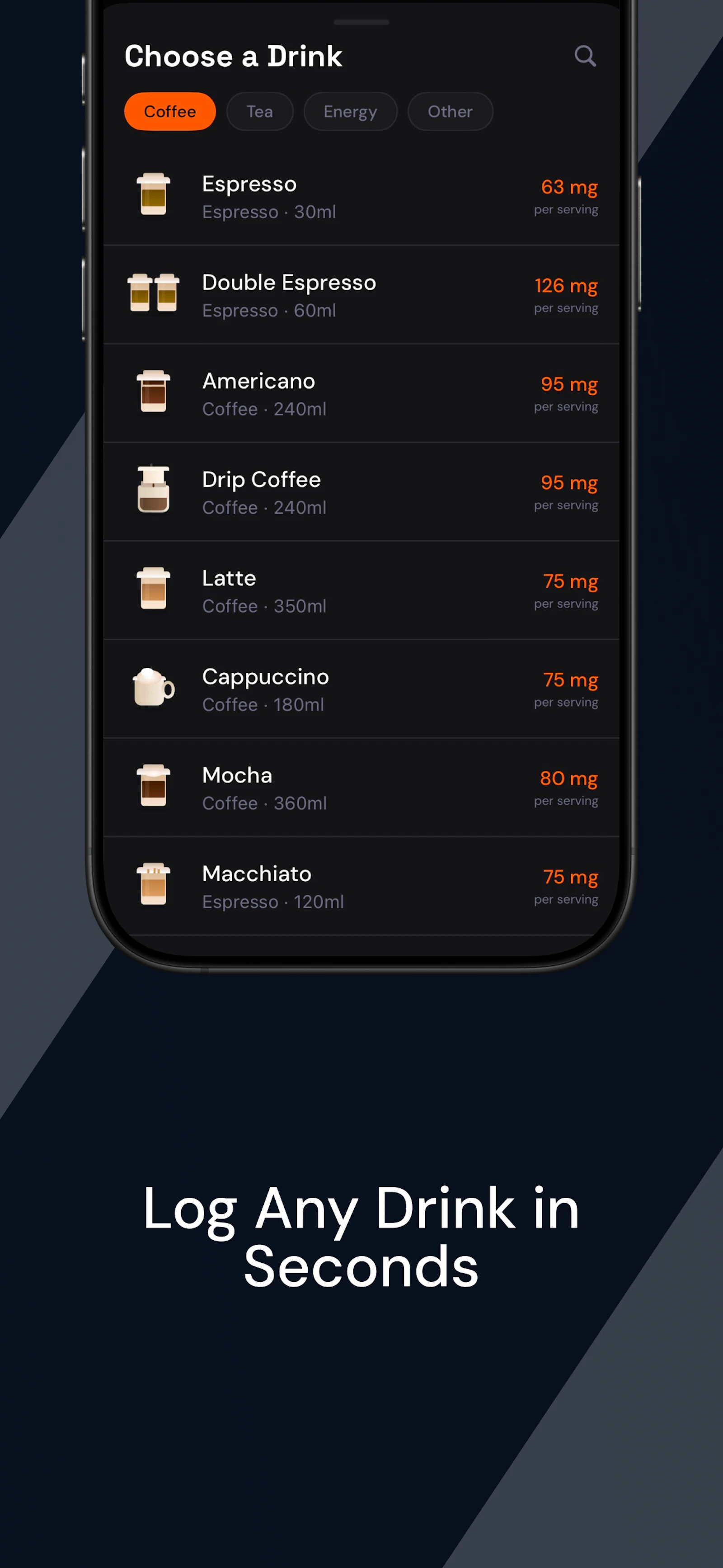 Caffy: Caffeine & Sleep screenshot 8