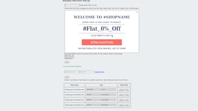 Random Discount Pop‑up gallery image