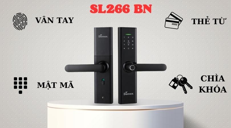 Khóa điện tử Demax SL266 BN media 1