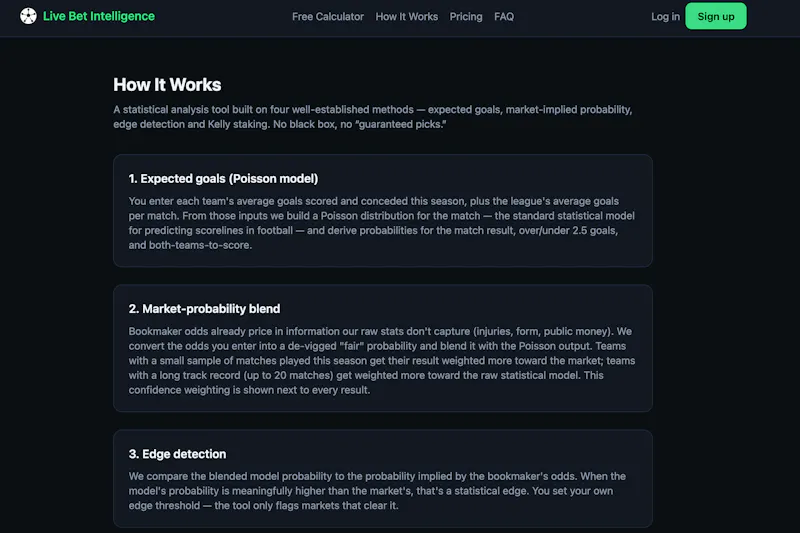 Live Bet Intelligence screenshot 3