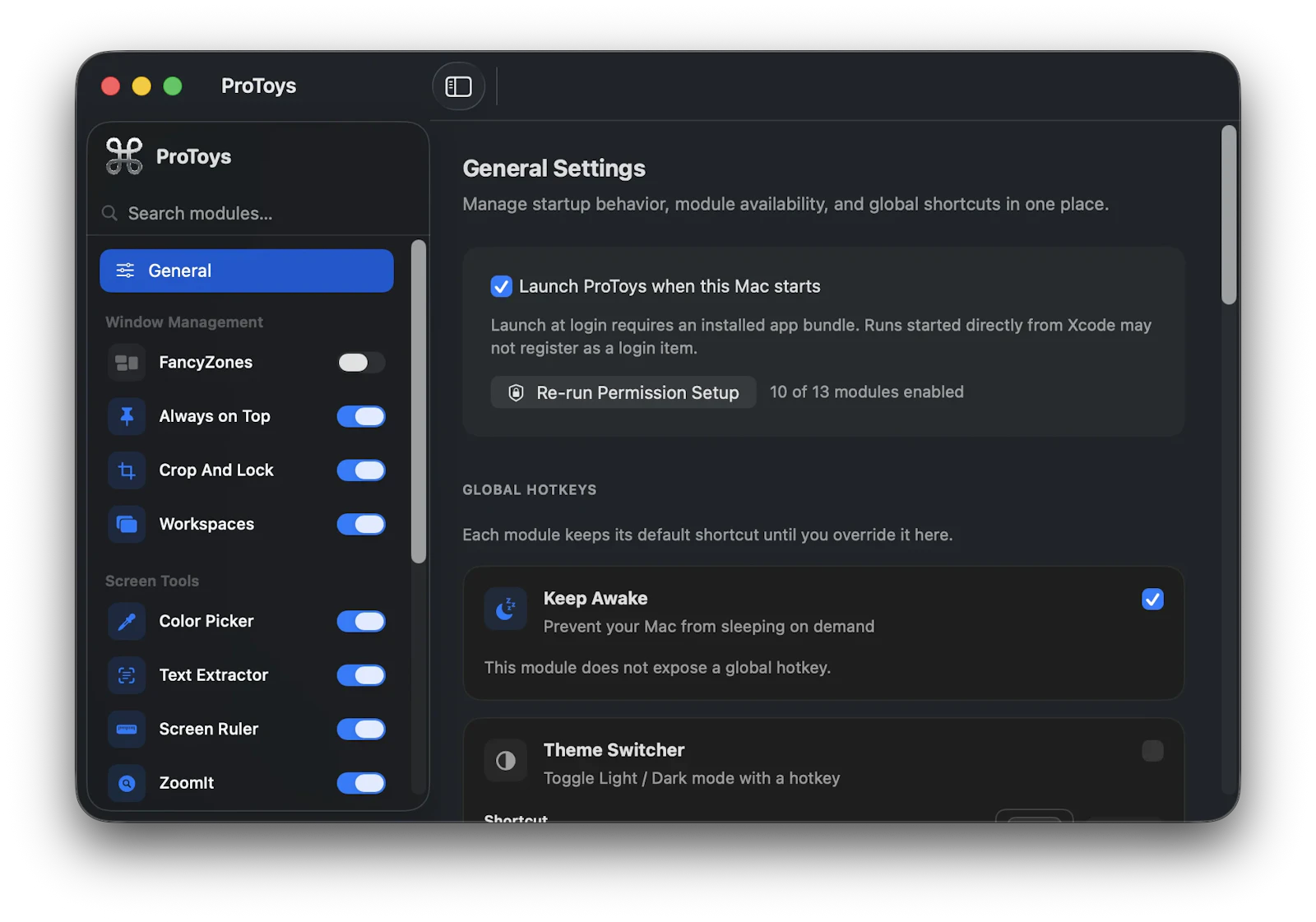 ProToys screenshot 2