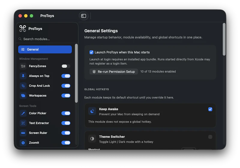 ProToys screenshot 2