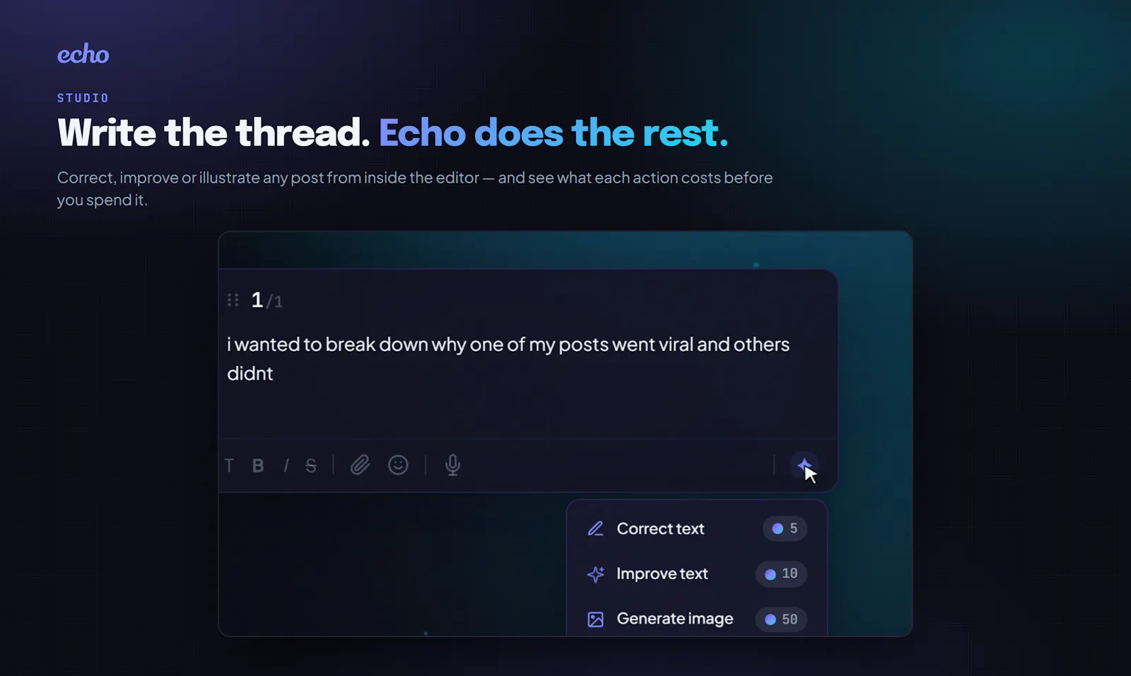 Echo screenshot 3
