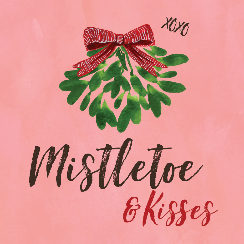 Animated Mistletoe & Kisses