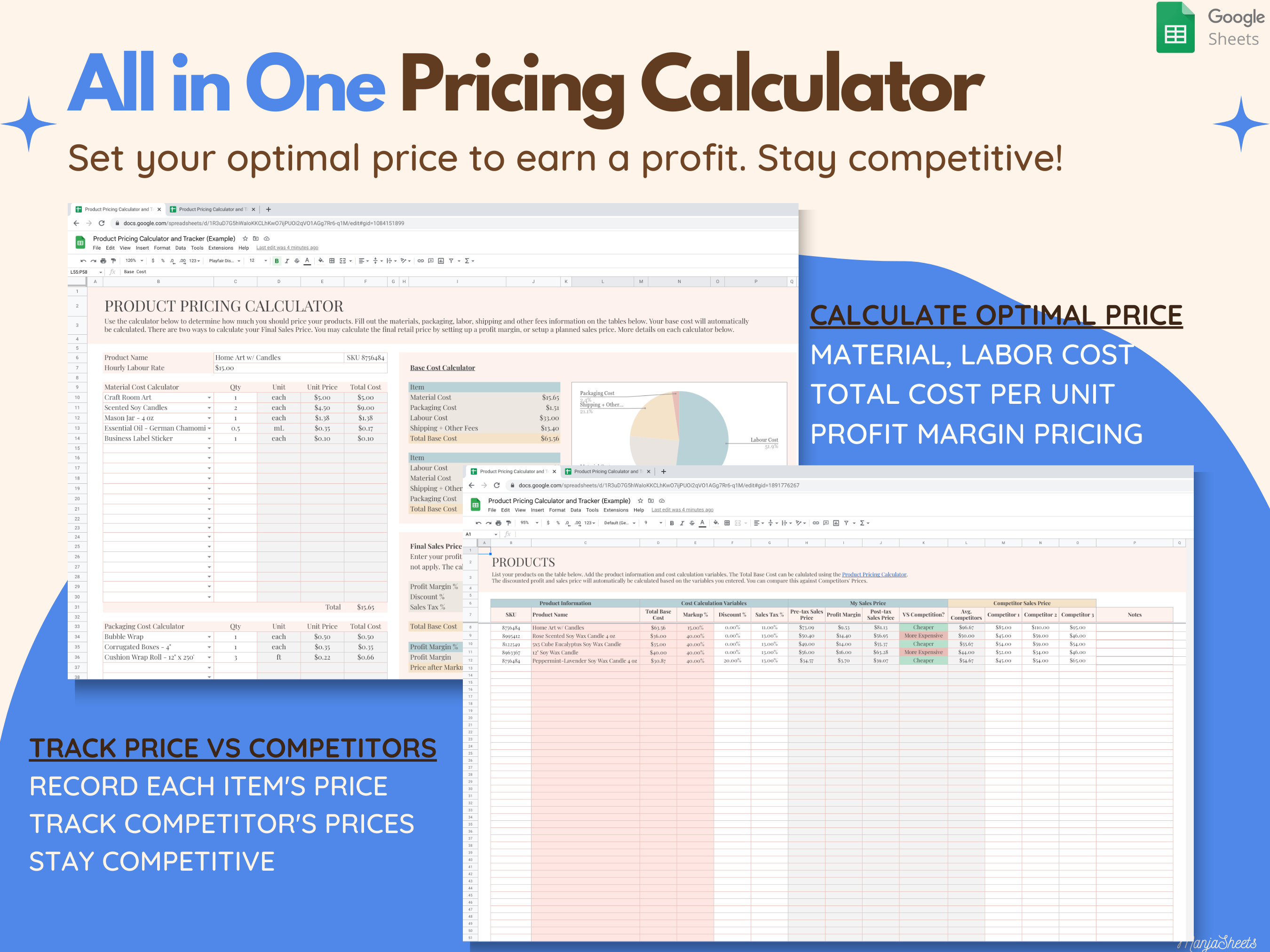 Handmade Product Pricing Calculator - Set Perfect Prices for Handmade Goods & Maximize Profits media 3