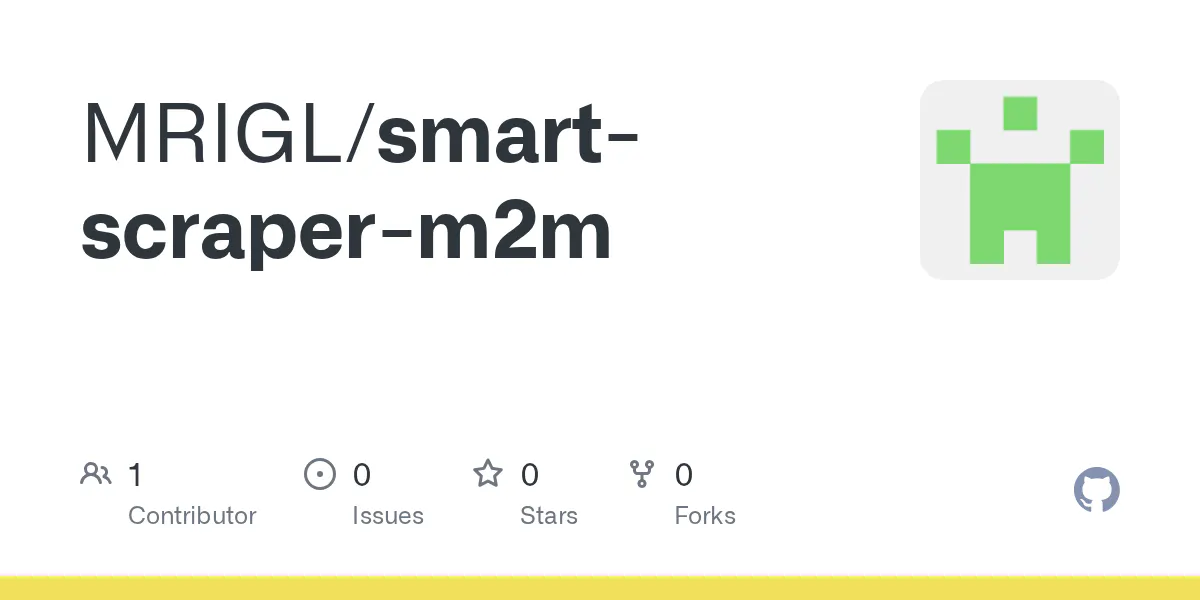 Smart Scraper M2M 截图