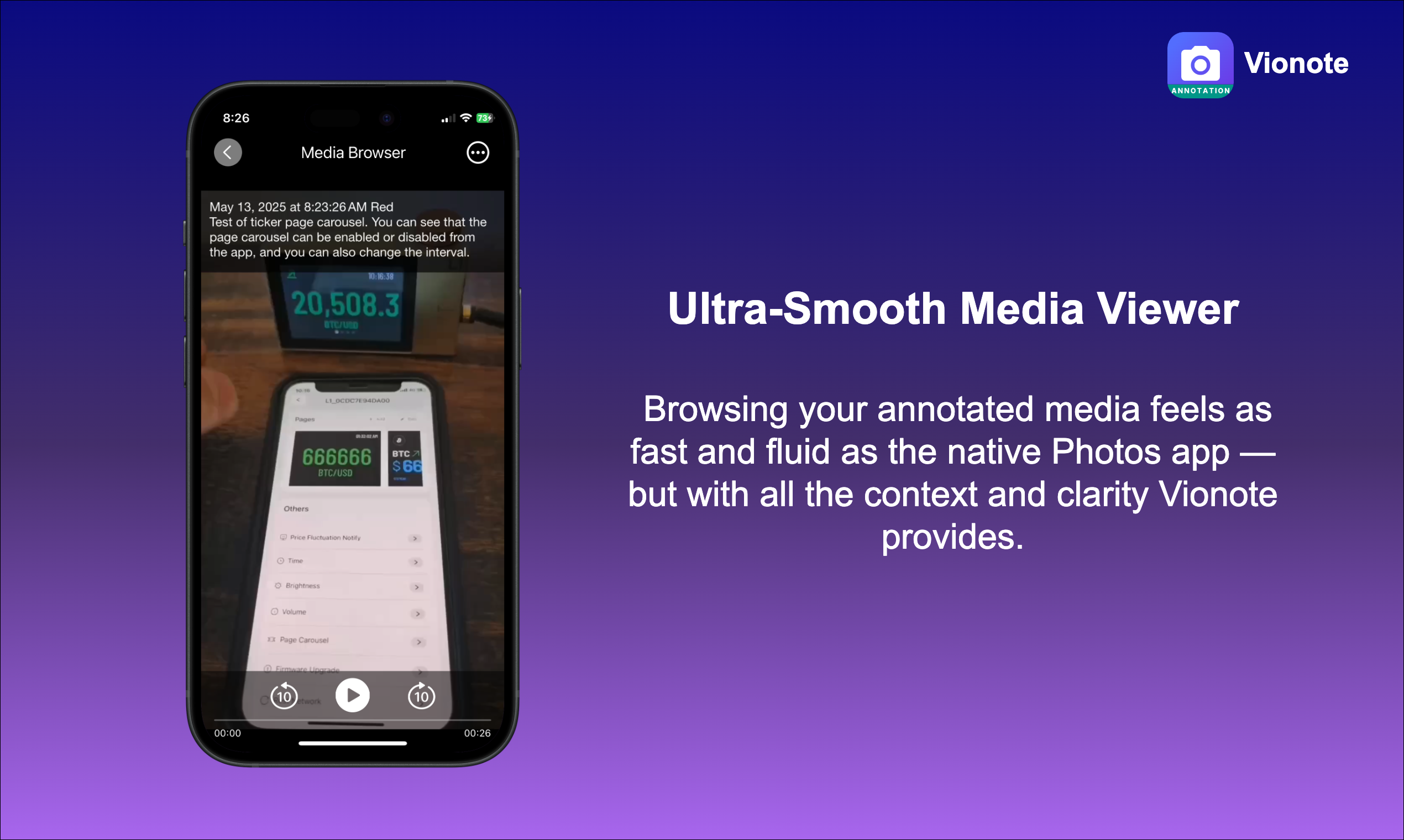 Media Vionote - Imej dan video anotate dengan mudah 2