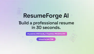 ResumeForgeAi gallery image