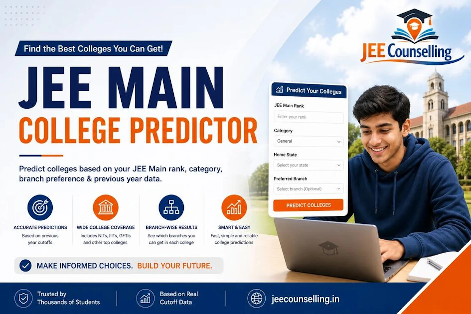 JEE Main College Predictor 2026 screenshot 1