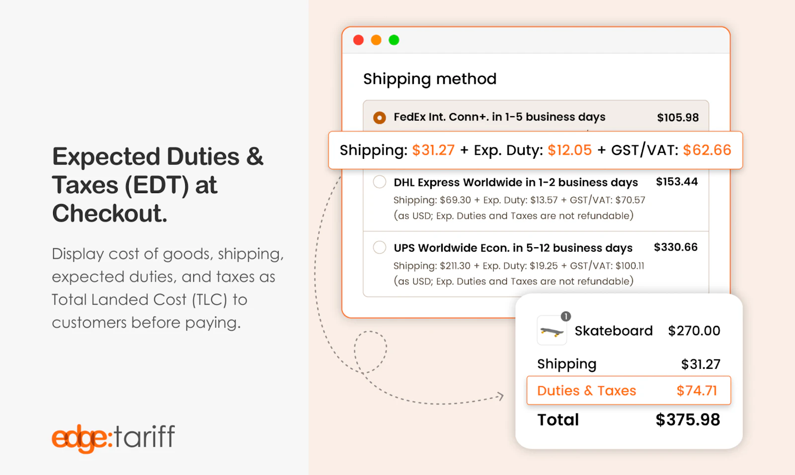 EdgeTariff screenshot 3