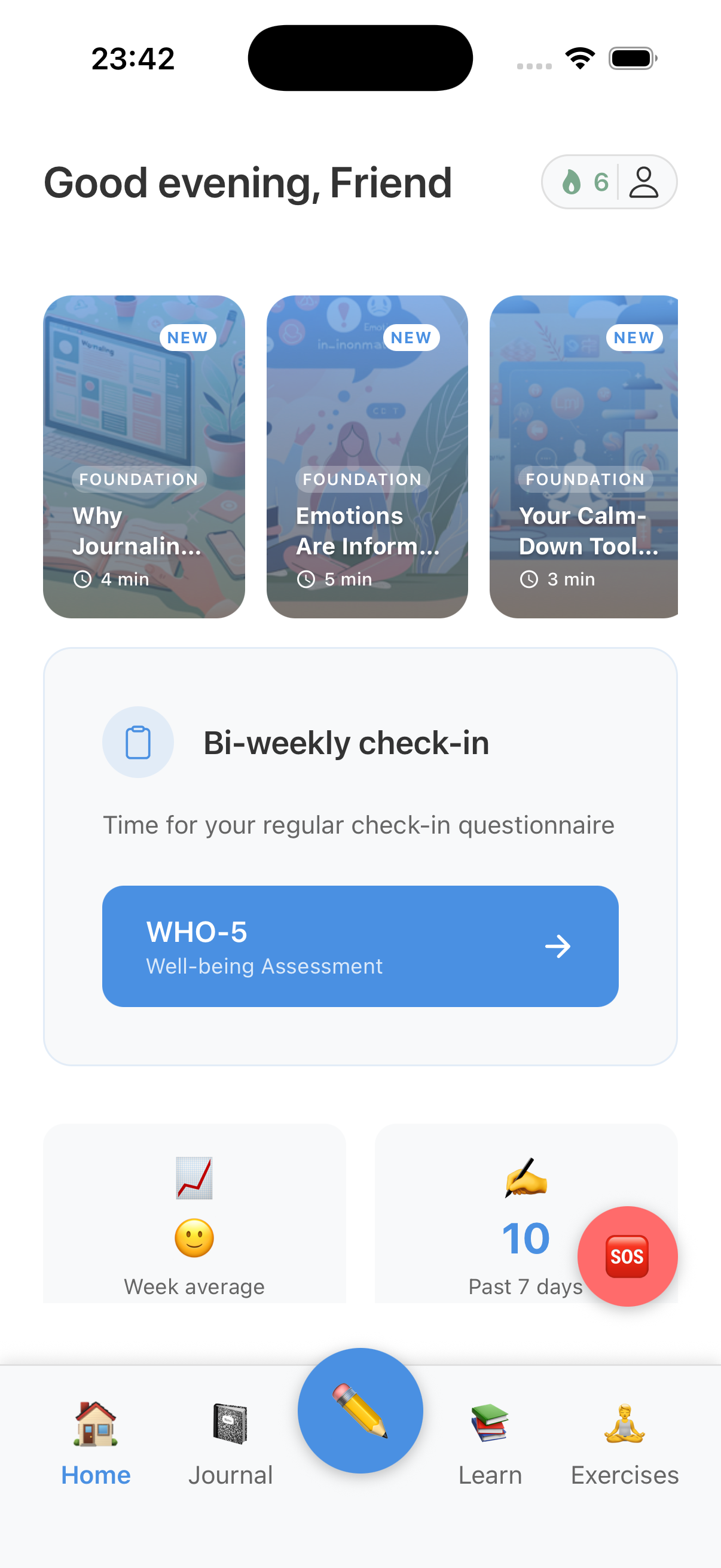 Unwindly - Main product screenshot demonstrating key features and user interface