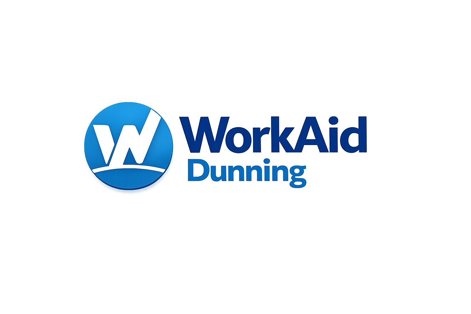 WorkAid Dunning - Product Hunt launch logo and brand identity
